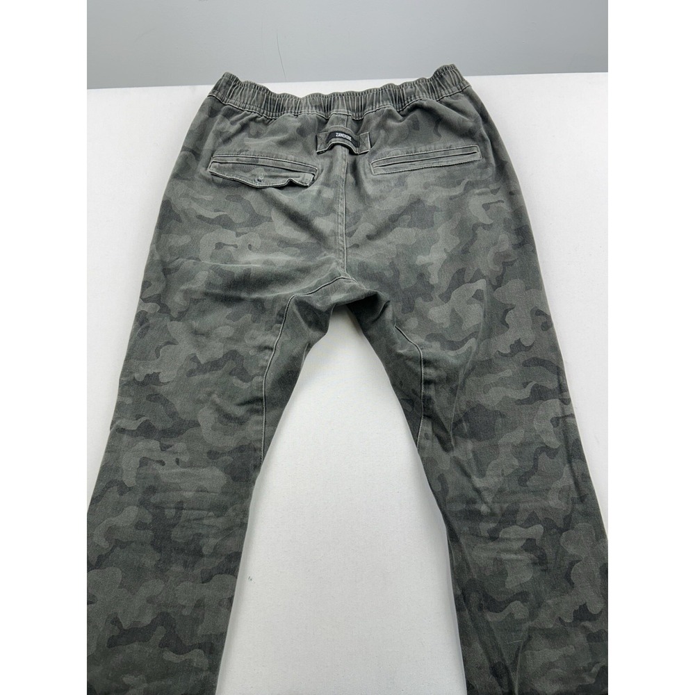 Zanerobe Sureshot Jogger Mens 29x28 Camo Drawstring Pants Green - Picture 11 of 15